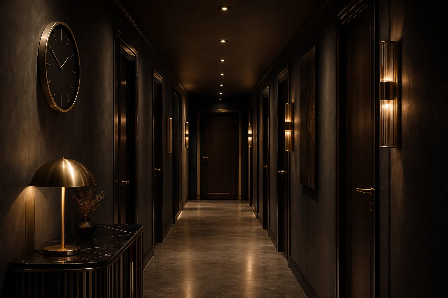 Полотенца, керамика и деревянные детали в интерьере мужского SPA